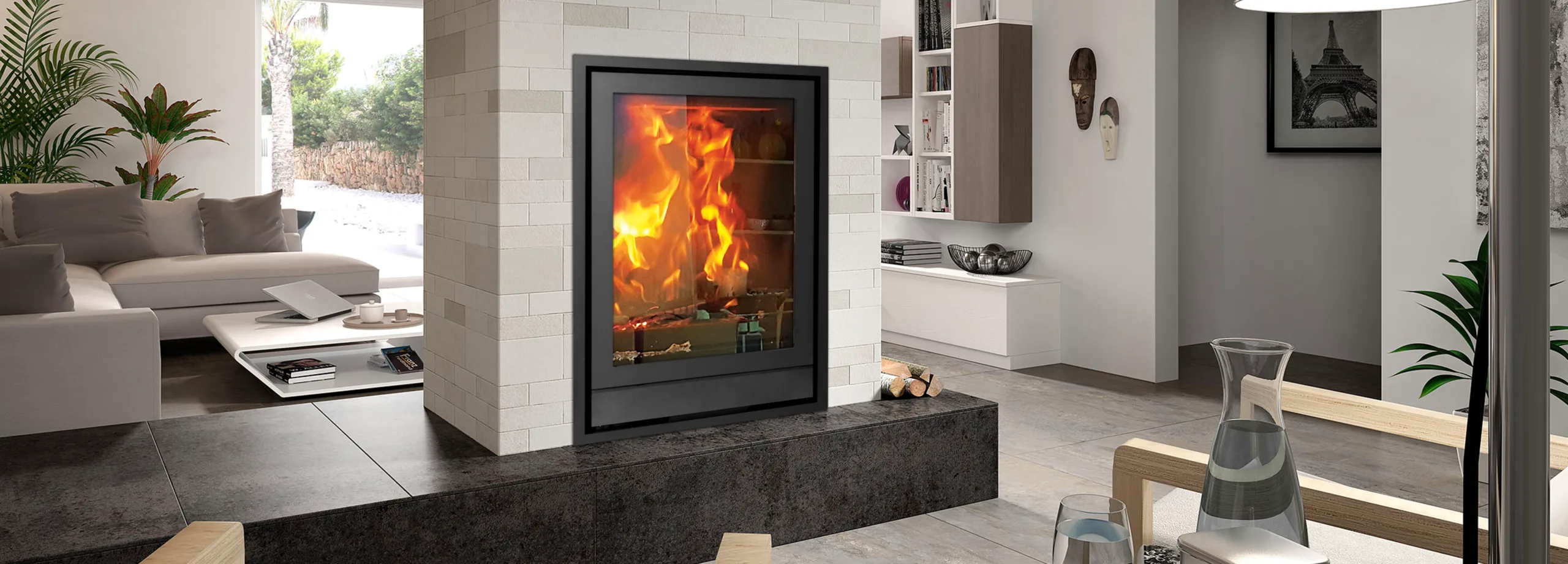 Nestor Martin IQH33 wood fireplace insert